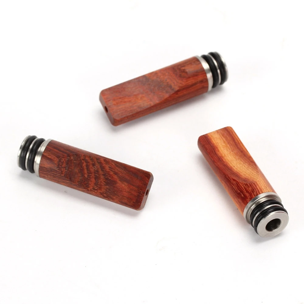 Катушка Father деревянный плоский мундштук капельный наконечник из нержавеющей