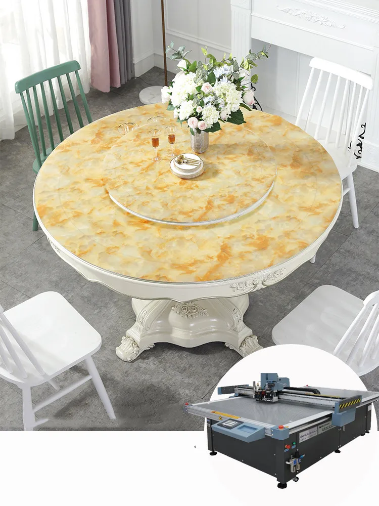 2019 новая скатерть Водонепроницаемая кухонная картина масляная стеклянная