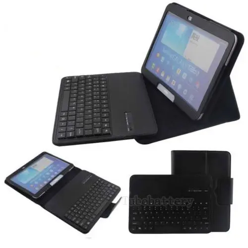 Цветной беспроводной Bluetooth чехол для клавиатуры Samsung Galaxy Tab 3 10 1 P5200 P5210 P5220