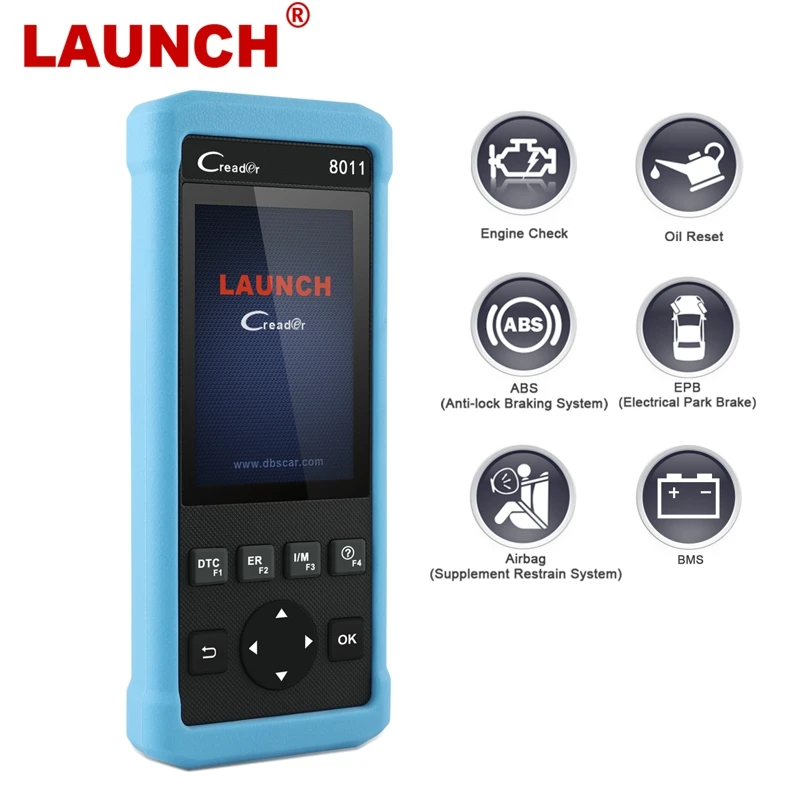 Устройство чтения кода LAUNCH Creader CR8011 Профессиональный автоматический сканер OBDII BMS