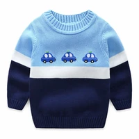 boys crew neck sweaters childrens knits are all cotton