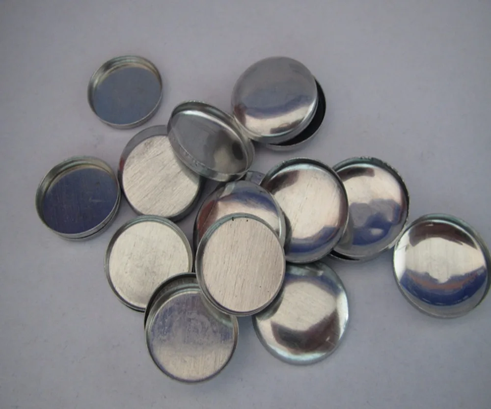 30л алюминиевая крышка и 19 мм Нижняя плоская кнопка ткань покрытая покрывало 500