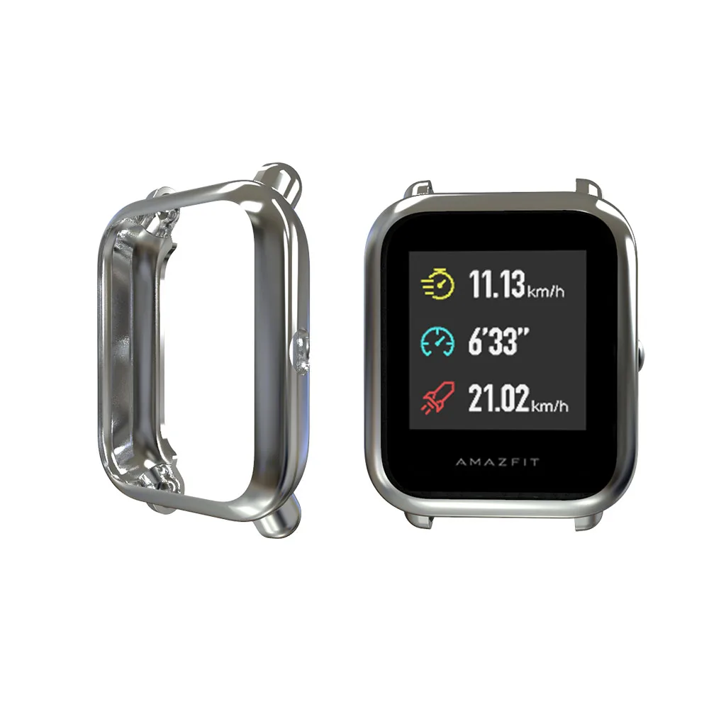 Чехол для Huami Amazfit Bip Lite, чехол для часов, сменная крышка, защитная оболочка для Amazfit Bip, мягкий силиконовый чехол s, защита экрана