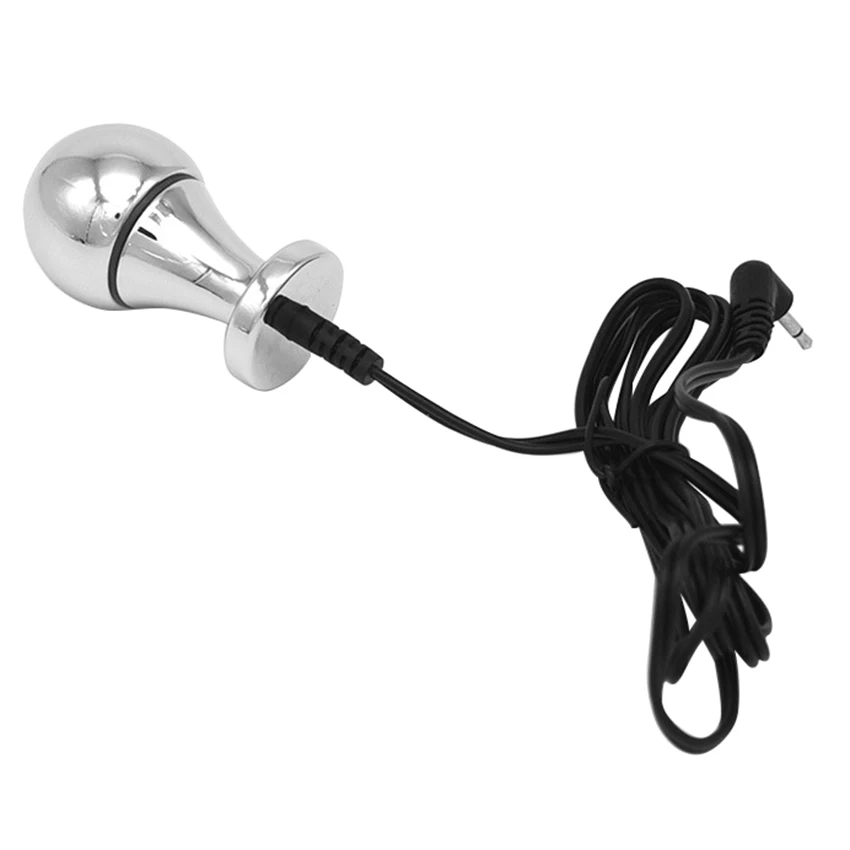 Stainless Steel Anal Plug Electric Butt Shock Toy Accessories Men's Prostate Massager Vaginal Couple Sex |