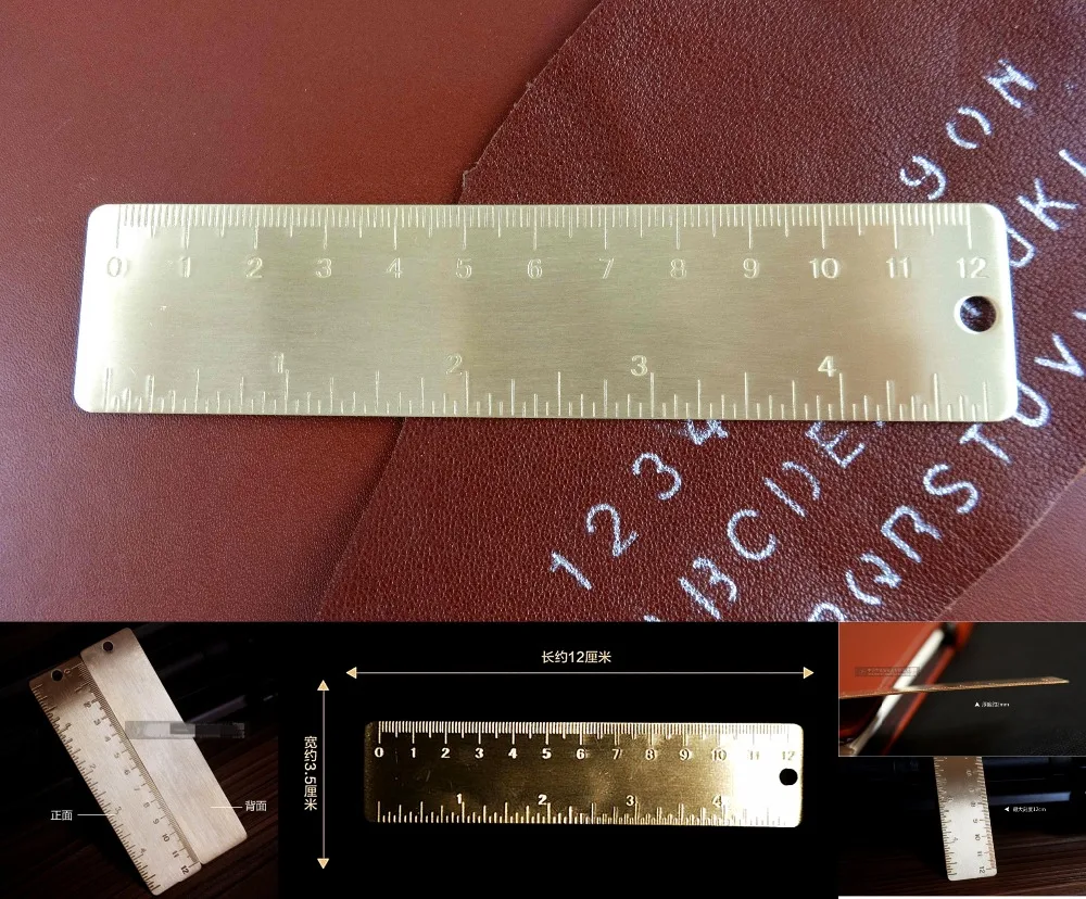 5 шт. латунная шариковая ручка с полой буквой цифровой шаблон цифрами