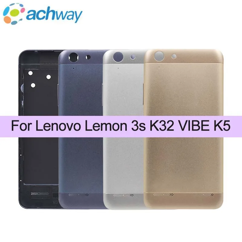 Новая задняя крышка батареи для Lenovo K5 Lemon3s K32 чехол телефона запасные части lenovo Vibe
