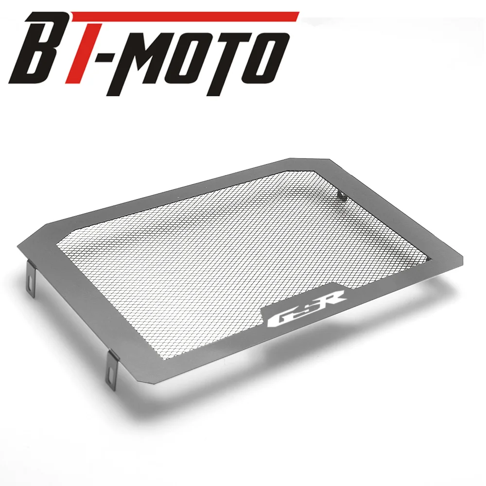 A LOGO TITANIUM Аксессуары для мотоциклов Защита радиатора защитная решетка гриль крышка для SUZUKI GSR 400/600 GSR400 GSR600 2006-2012 2011 07 08 09 - Цвет: A LOGO TITANIUM