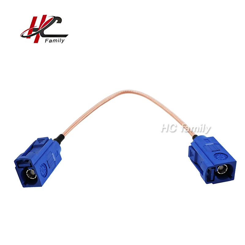 

RG316 15cm Fakra Female jack to Fakra Female jack FAKRA Automotive RF cable
