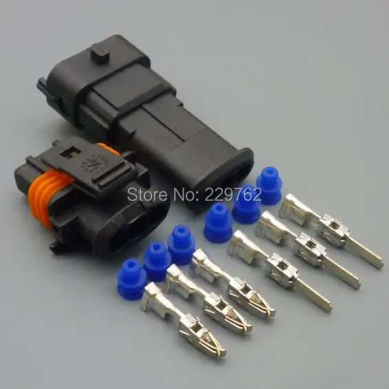 3-контактный водонепроницаемый Автомобильный датчик 3 5 мм разъем давления