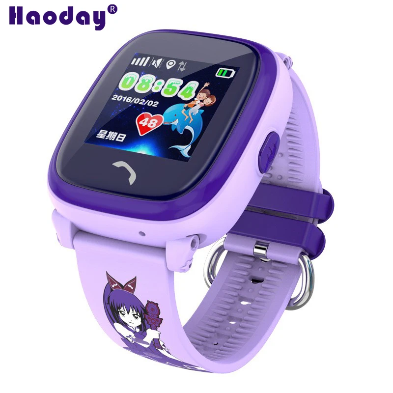 GPS трекер Смарт часы DF25 для детей в режиме реального времени позиционирования SOS