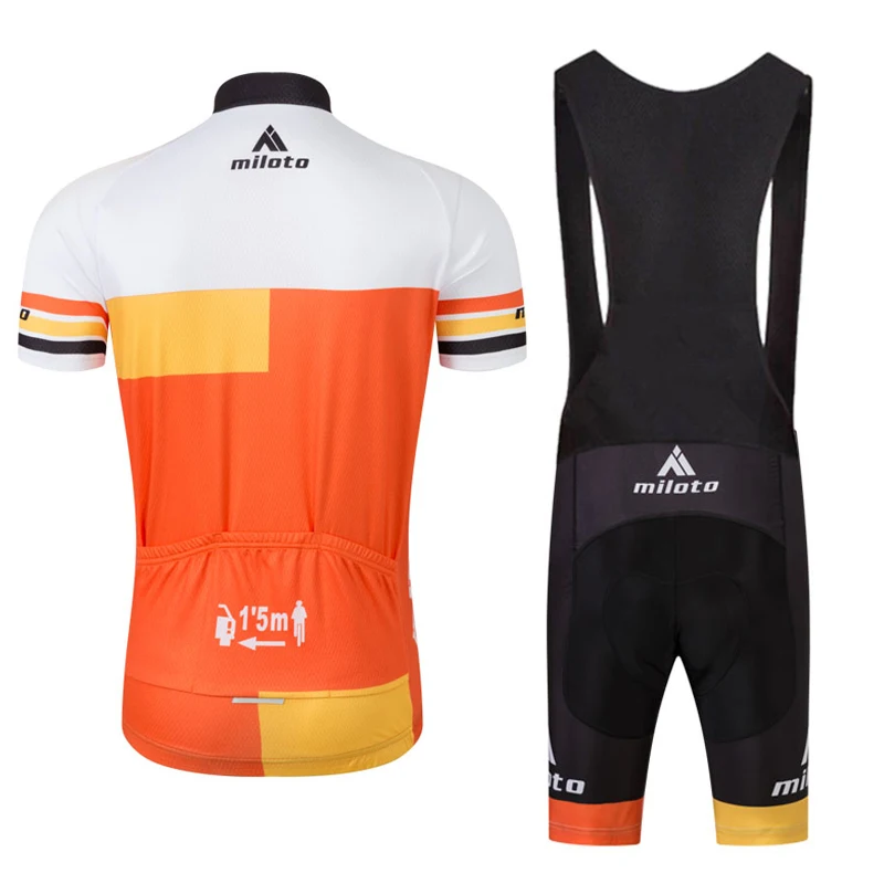 MILOTO команда мужчин Ropa Ciclismo Pro Велоспорт Джерси с коротким рукавом снаряжение для