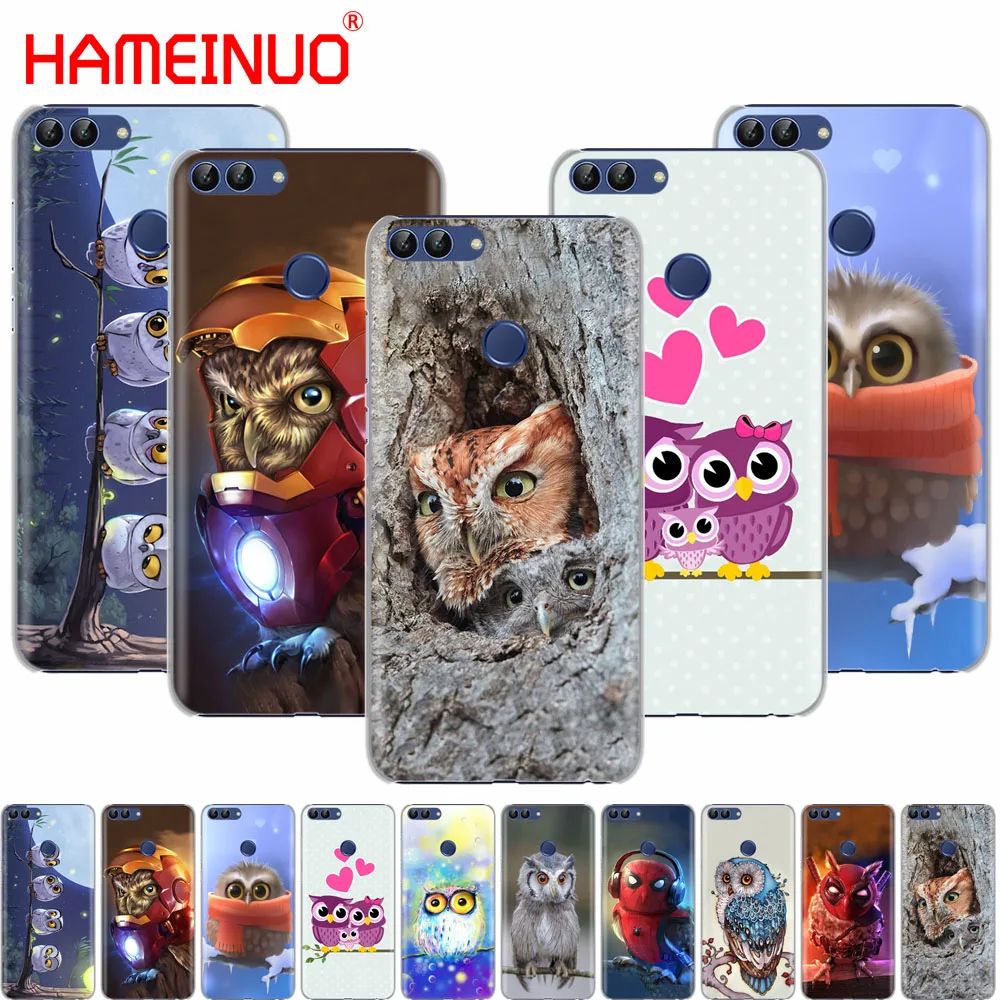 Чехол для мобильного телефона HAMEINUO с милым рисунком совы huawei Honor 7C Y5 Y625 Y635 Y6 Y7 Y9 2017