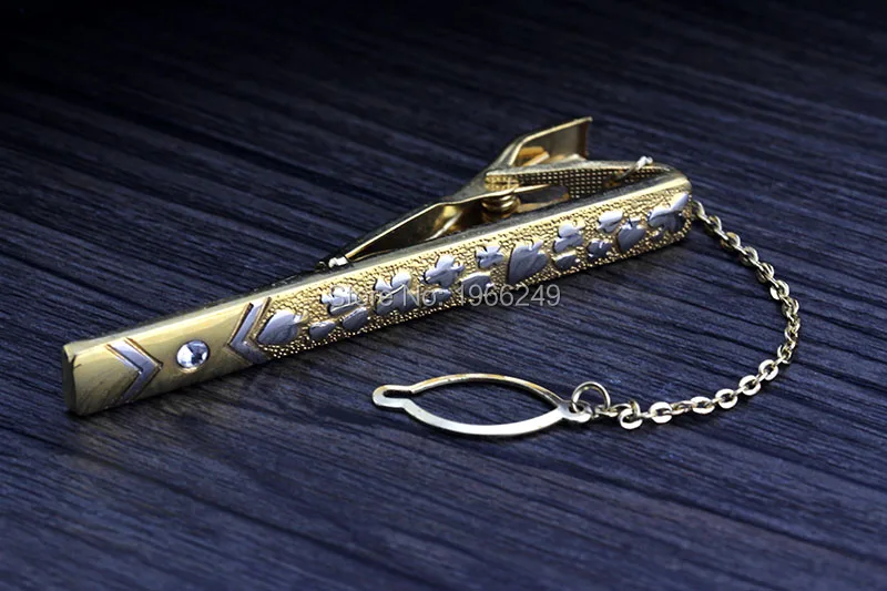 MMS роскошный зажим для галстука из нержавеющей стали покерное лицо Свадебные