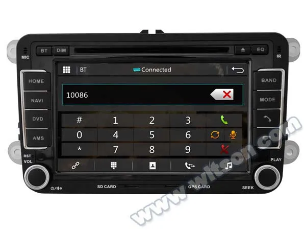 Специальный автомобильный DVD 7 дюймов для Volkswagen GOLF 2003 2011 & PASSAT CC 2008 2006 Jetta TIGUAN 2007