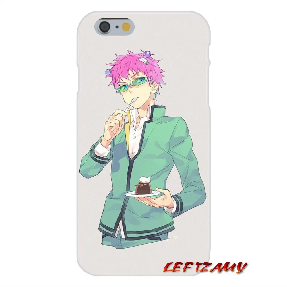 Для iPhone X XR XS MAX 4 4S 5 5S 5C SE 6 S 7 8 Plus ipod touch Saiki Kusuo no Psi Nan аксессуары чехлы для
