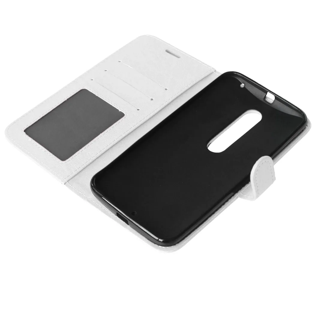 Чехол-бумажник для Motorola Moto X style XT1572 XT1570 XT1575 откидной из искусственной кожи