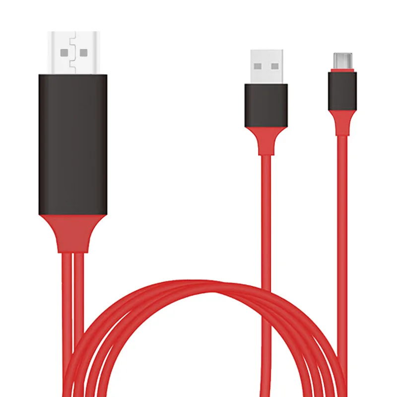 Кабель-переходник с USB 3 1 C на HDMI 4K * 2K HD | Электроника