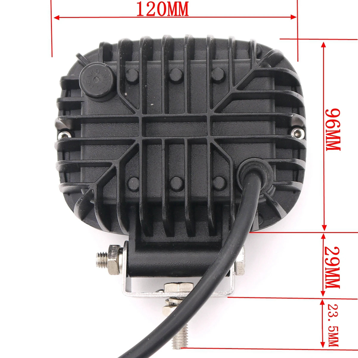 Eonstime 1шт 27W 12V/24V 9LED Круглый светоотражатель, туманостойкий, отражается на дороге ATV, можно установить на трактор поезд лодку грузовик мотоцикл, лампы ATV UTV