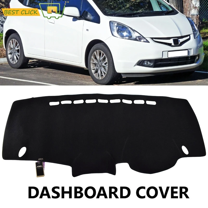 Чехол Xukey для приборной панели коврик Honda Jazz 2009 2013 подходит шаттбола 2011 2014 чехол