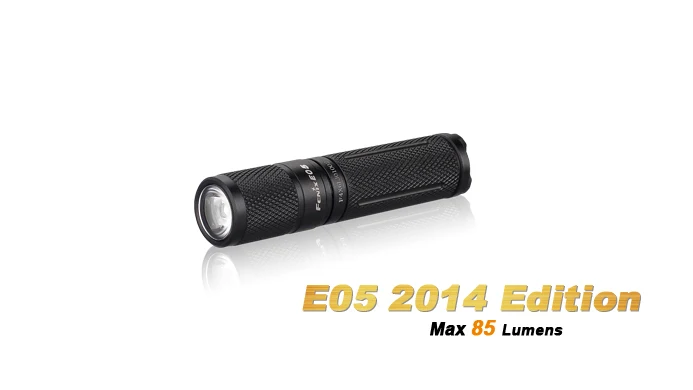 Бесплатная доставка Fenix E05 2014 Edition Cree XP E2 светодиодный Flshlight 3 режима 85 люмен 1 * AAA