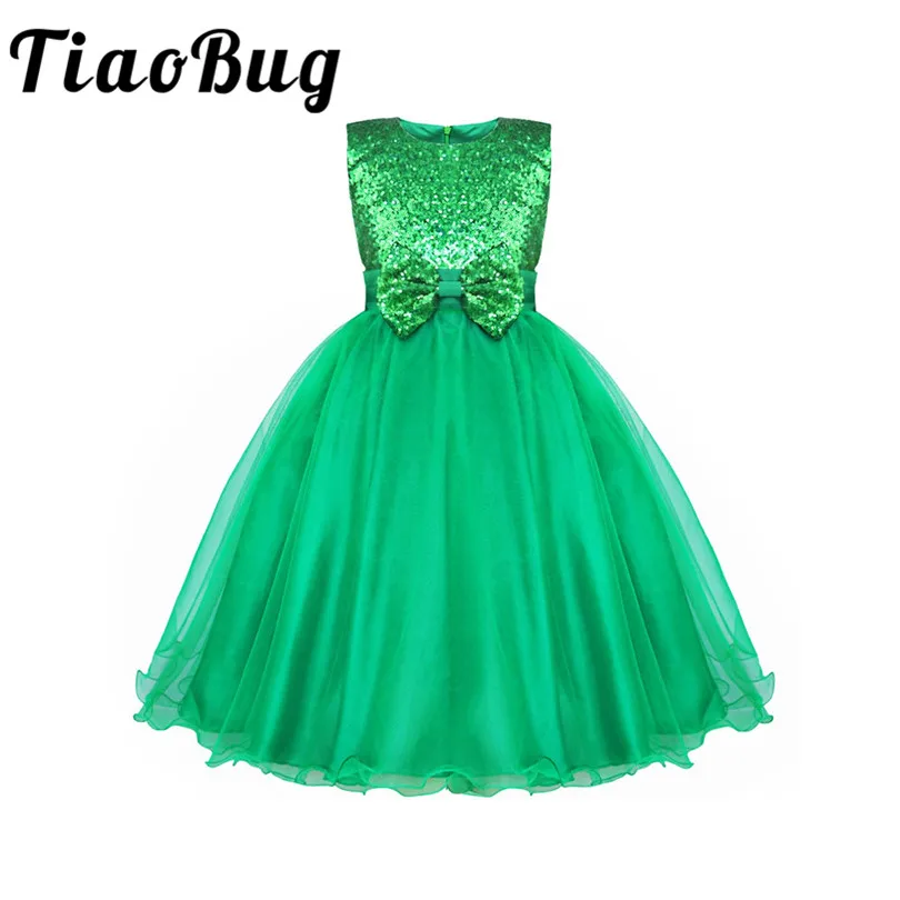 TiaoBug/платье пачка из тюля с блестками для маленьких детей платье цветочным