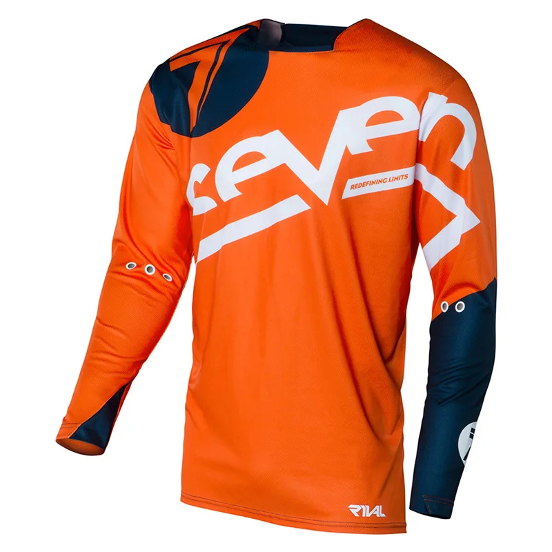 LairschDan Quick dry 2018 Новый семь Для мужчин DH MX горные moto крест Джерси rcycle Длинные рукава