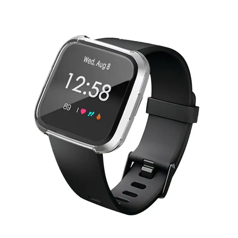 Smart Watch TPU Case Cover for Fitbit Versa Lite Silicone Electroplated Protective Cases | Электроника