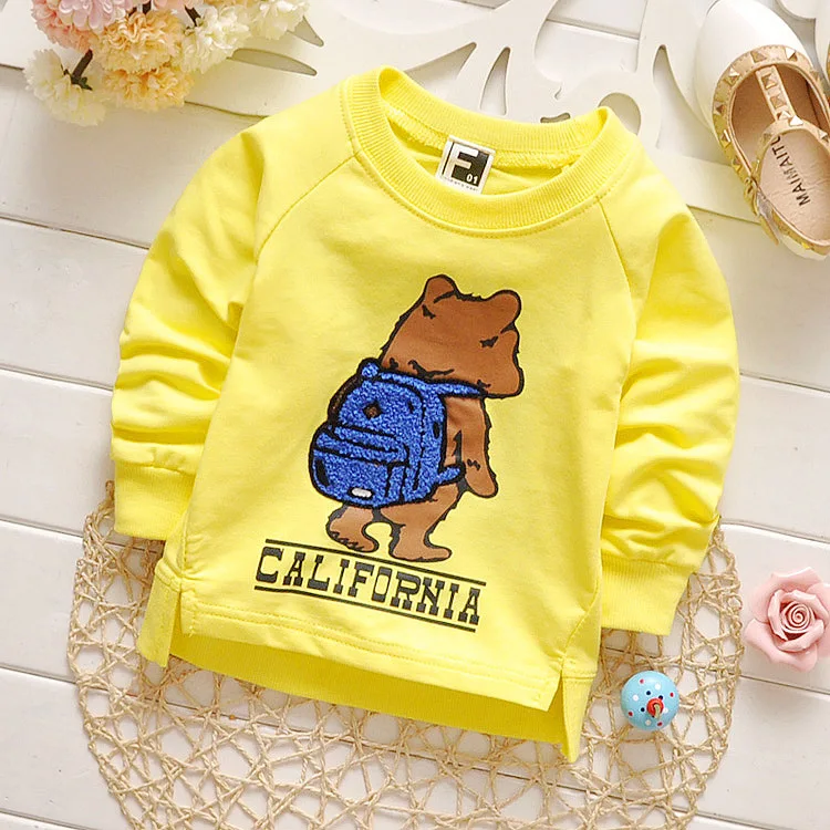 

Новая коллекция большая распродажа весна-осень рубашка из хлопка с длинным рукавом для детей с изображением героев детские футболки детска...