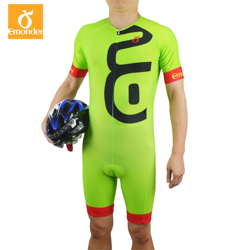 Мужской триатлонный комбинезон EMONDER для велоспорта Ropa Ciclismo велосипедная