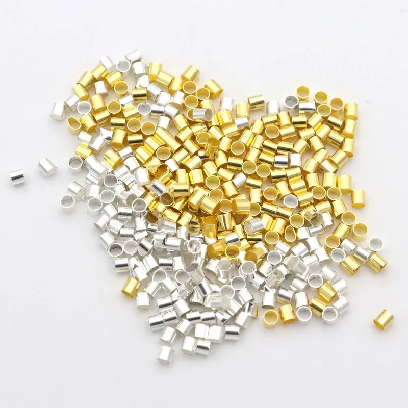 1000 шт. металлические бусины для рукоделия 1 5 дюйма 2 мм|beads for jewelry making|metal beadsbead wholesale