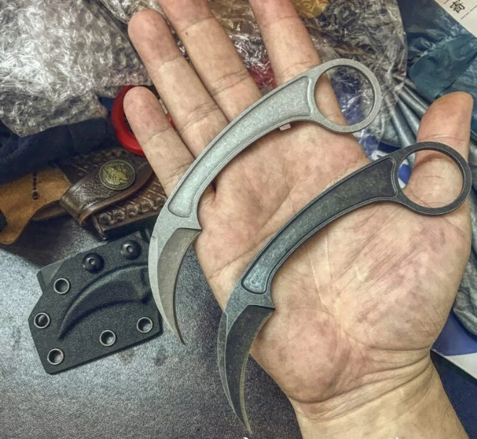 Karambit нож K оболочка 440C Лезвие Высокое качество Открытый Отдых EDC инструмент складной выживания разведка Карманный Подарочный нож