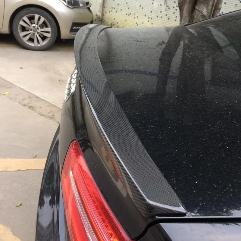 Спойлер C7 A6 в стиле S6 спойлер из углеродного волокна крыло заднего багажника для