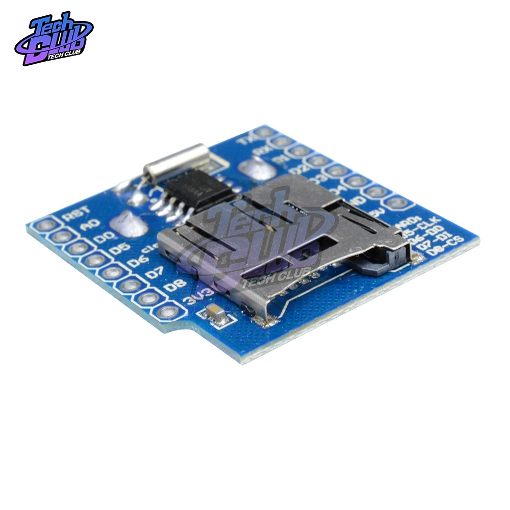 Micro SD D1 Mini Data щит регистратора + часы RTC DS1307 для Arduino/Raspberry | Инструменты