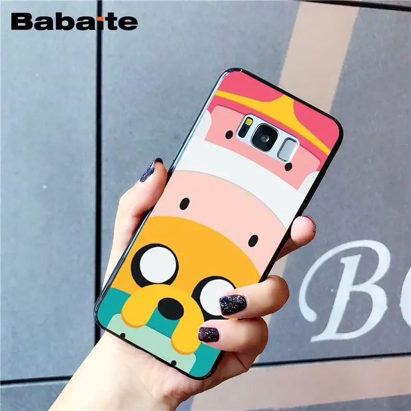 Чехол для телефона Babaite с рисунком Время приключений Beemo Капитан Кейк Финн Samsung