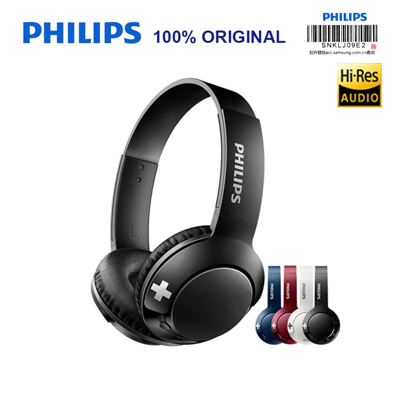 Оригинальный Philips Bluetooth 4 0 SHB3075 беспроводная гарнитура громкий и круглый бас