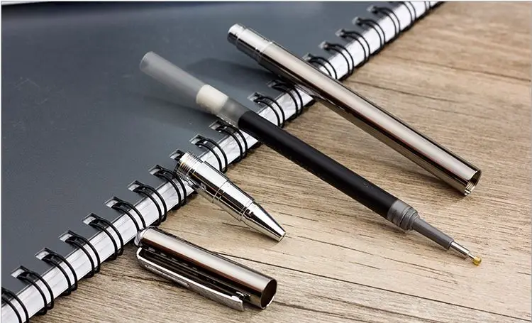 Гелевая ручка pentel бизнес-ручка BL625 металлическая перьевая | Канцтовары для офиса