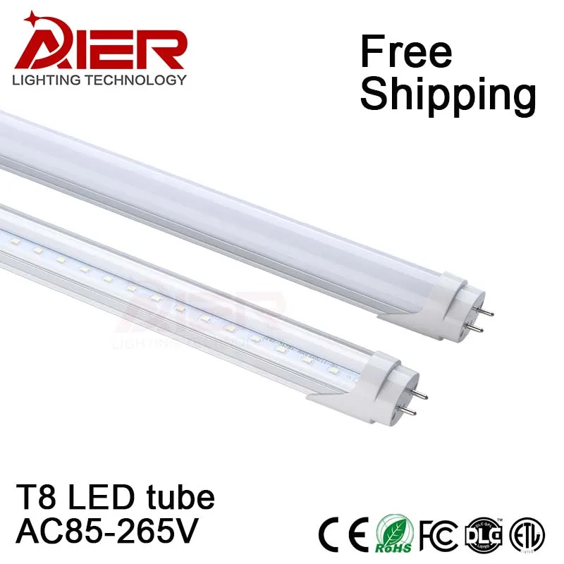 Топ светодио дный светодиодные трубки производитель 2светодио ft T8 свет 600 мм 10 Вт