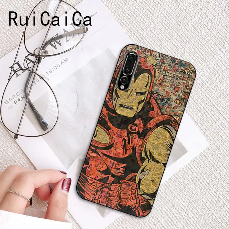Чехол для телефона RuiCaiCa Marvel Avengers Heros Comics Huawei P10 Plus Mate10 Mate20 Pro 10 Lite P20 Honor10 vision