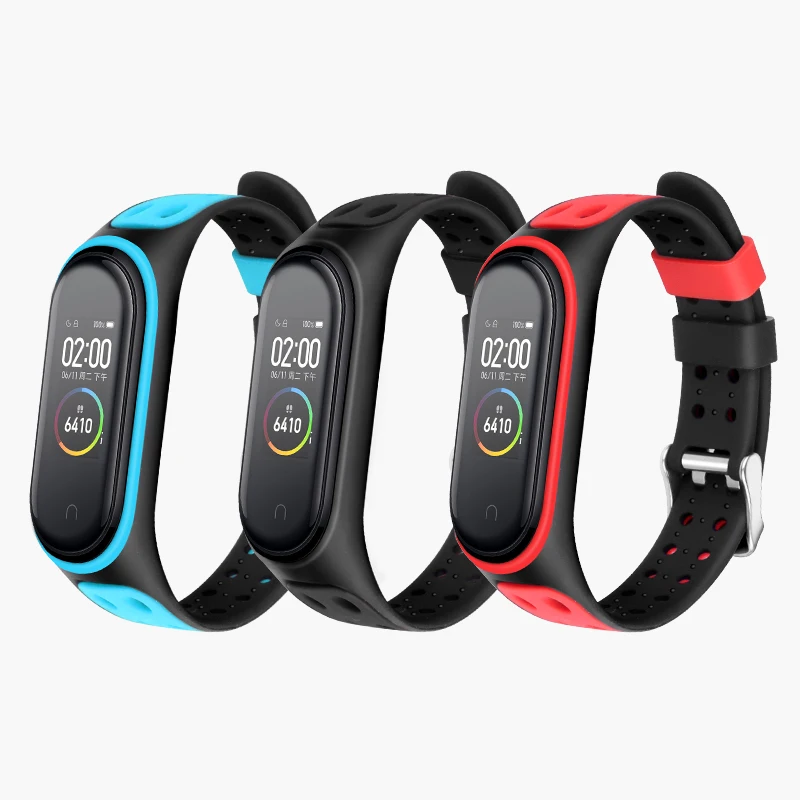 Мягкий браслет Для Xiaomi Mi Band 4 Ремень Силиконовый ремешок Для Mi Band 4/3 Аксессуары Miband 4 NFC Сменный ремешок