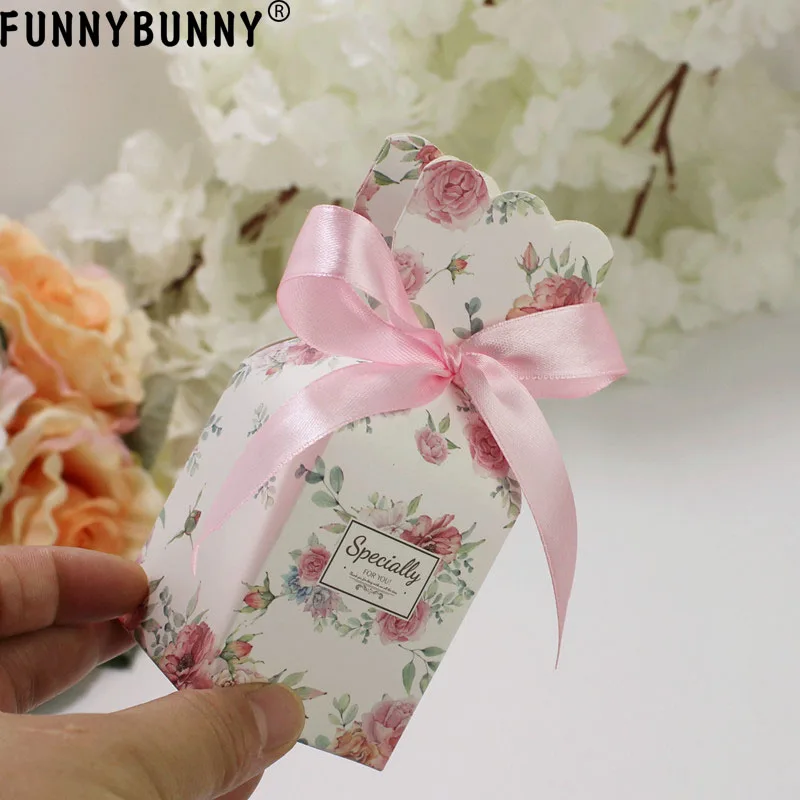 FUNNYBUNNY коробки для свадебной вечеринки Фламинго многомерные конфеты подарочные
