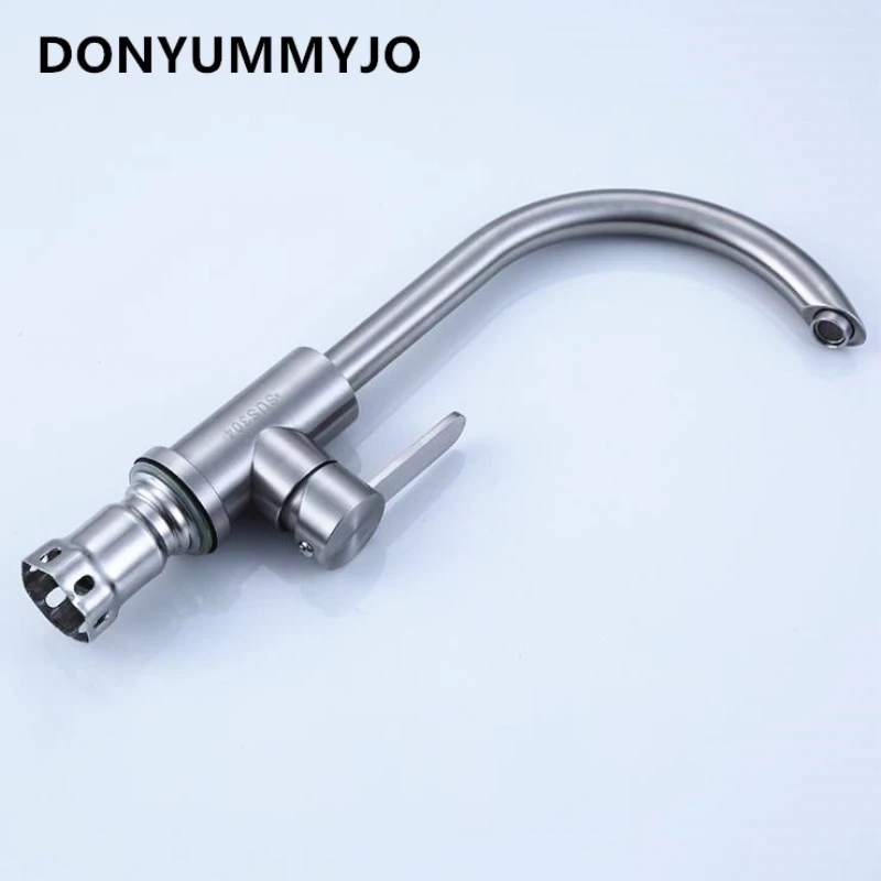 

Смесители для горячей и холодной воды DONYUMMYJO 1pc 304 кухонная раковина из нержавеющей стали