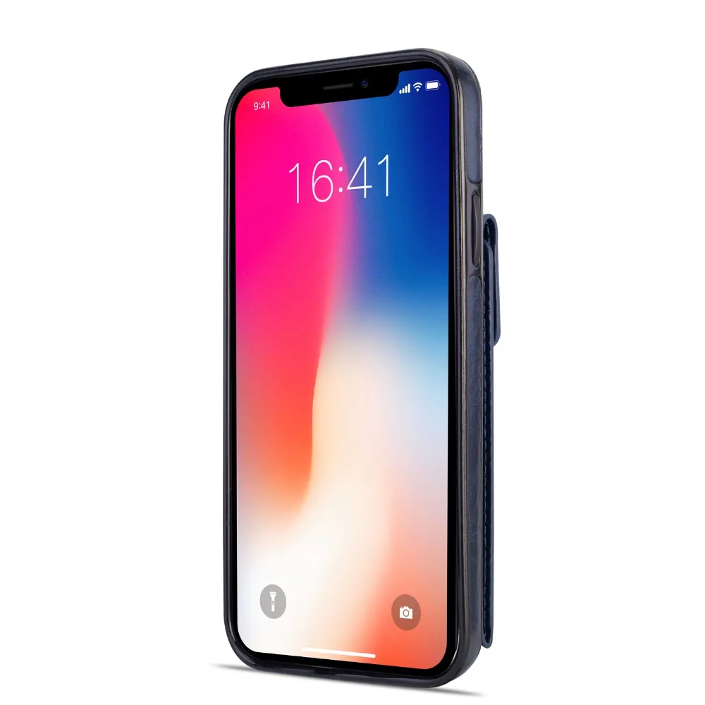 KISSCASE Ретро Роскошный кожаный чехол для iphone XS X Max SE кошелек 6 s 7 8 plus с держателем