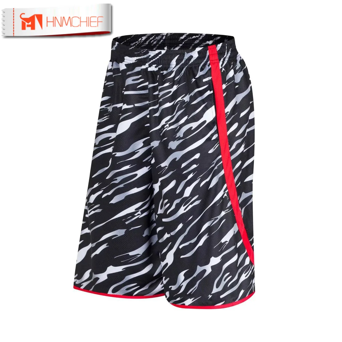 

HNMCHIEF beach shorts men's casual fifth pants loose plus size male quick-drying Sports shorts basketball pants Breathable