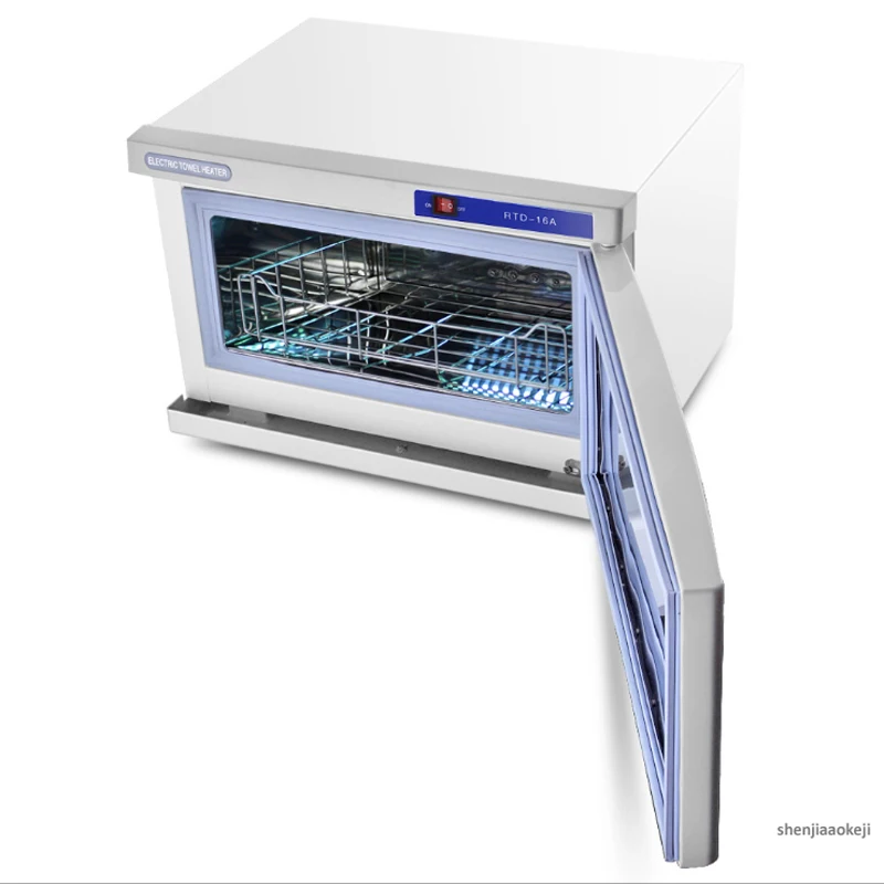 Стерилизатор для полотенец 2 в 1 шкаф стерилизации салона лица спа 16Л 110 В/220