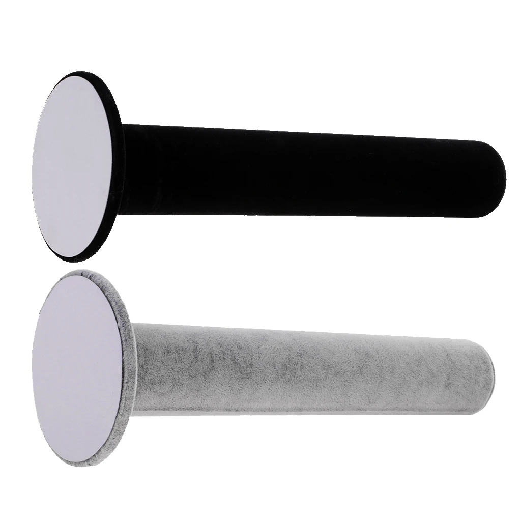 Портативная витрина из ПВХ покрытая бархатом t-образная Вертикальная башня