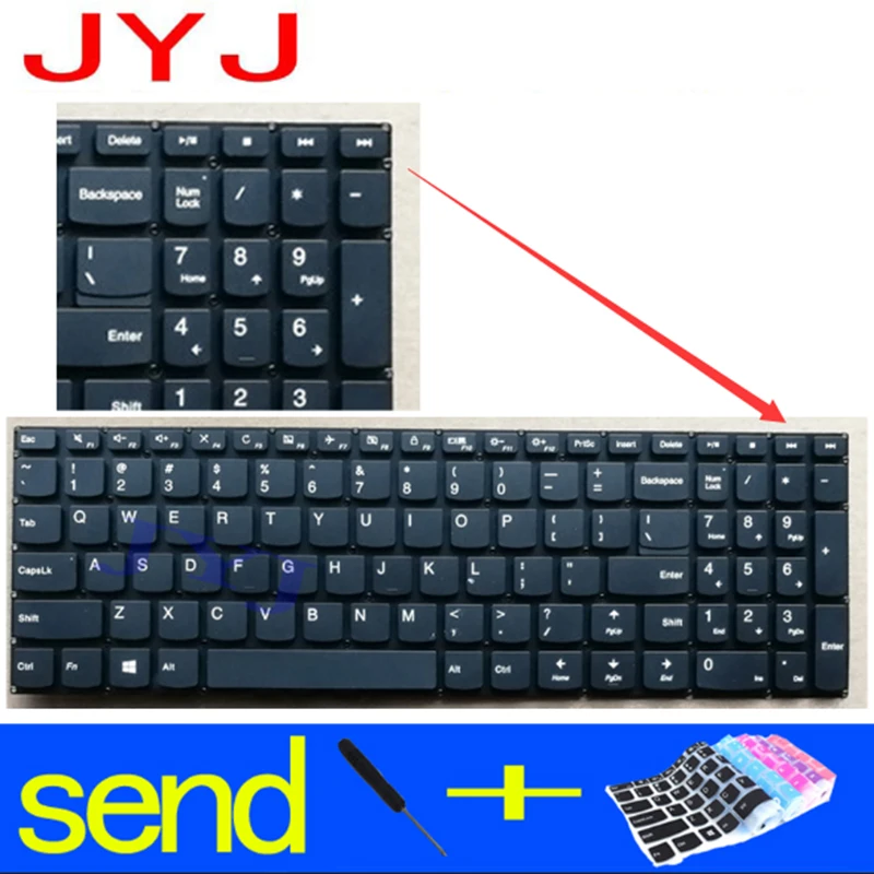 Lenovo небольшой новый v310 15ikb 15isk 310 510 15IKB ноутбук keyboardLenovo маленький 15isk|Клавиатуры