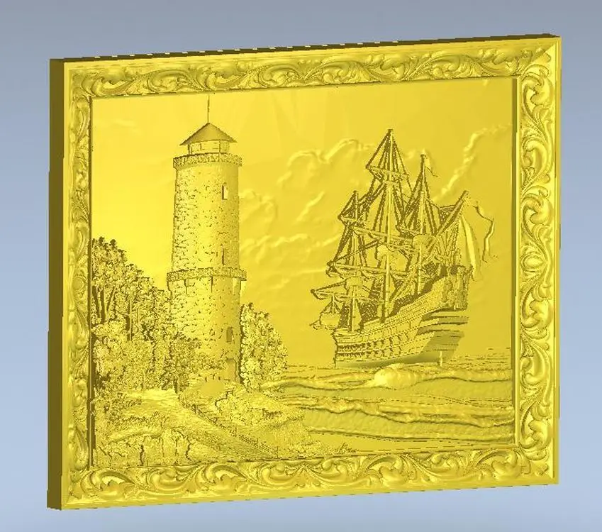 3d фотообои для ЧПУ в формате STL file | Инструменты