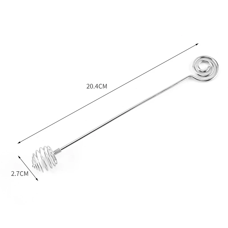 Венчик для молока детский мини ручной блендер порошка из нержавеющей стали кофе