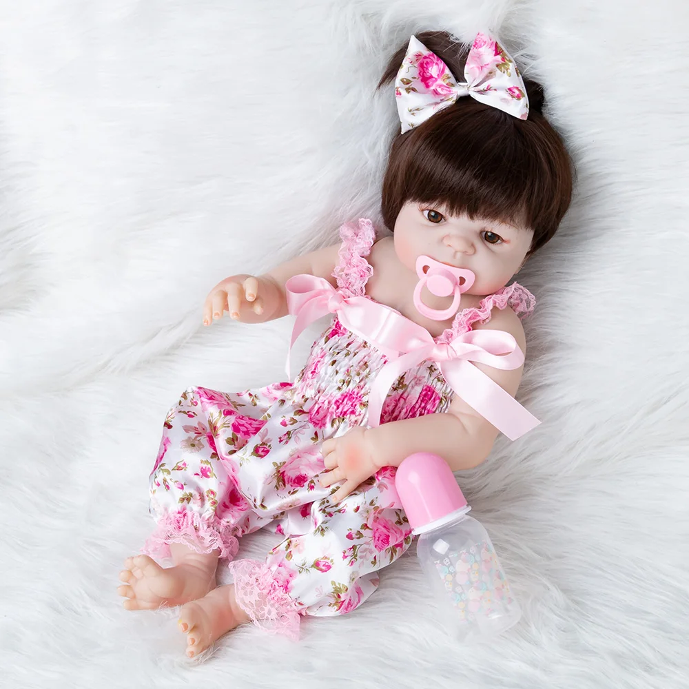 Кукла Bebes Reborn силиконовая кукла для всего тела девочка игрушка ванны