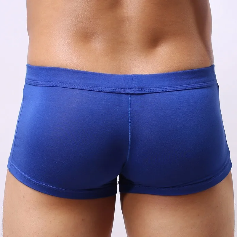 YCAT Для мужчин нижнее белье модал Твердые Цветочные боксер мягкая и удобная обувь